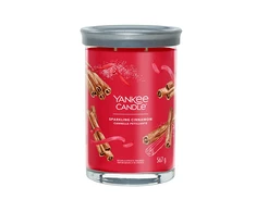 Yankee Candle Aromatinė žvakė Signature tumbler large Sparkling Cinnamon 567 g