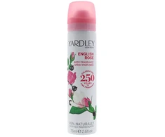 Yardley English Rose Scented Purškiklis For Women, 75 ml