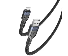 USB kabelis Yesido yesido Kabelis CA106 18W USB-C tipo 1.2m 2A, Juodas