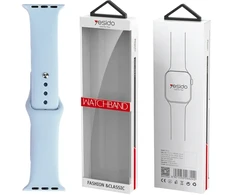 Yesido yesido WB44 silikoninis dirželis, skirtas iWatch S 42/44/45 (97+118) #65 Mėlynas