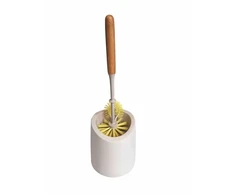 York Eco Natural Toilet brush with holder BAMBOO