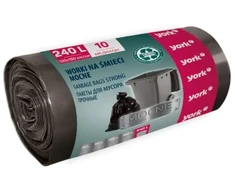 York Garbage Bags STRONG 240L–10pcs
