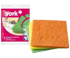 York Indų plovimo kempinėlė Abrazivinis 3 vnt.