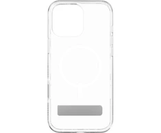 ZAGG Crystal Palace Snap Kickstand MagSafe dėklas su stovu, skirtas iPhone 16 Pro Max – skaidrus