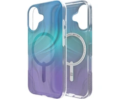 ZAGG Milan Snap MagSafe iPhone 16 dėklas – violetinis