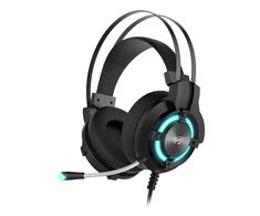Havit HV-H2212U ausinės su laidu su lankeliu ant galvos Gaming Juodas