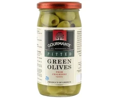 Zaļās olīves bez kauliņiem GOURMANTE, 570ml/360g