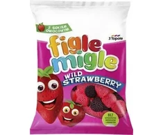 Želejkonfektes FIGLE MIGLE Wild Strawberries, 80g
