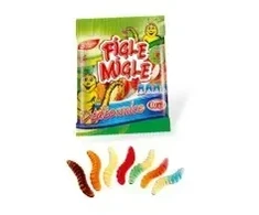 Želejkonfektes FIGLE MIGLE Worms, 80g