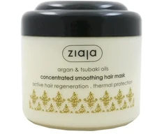 Ziaja Smoothing mask skirtas sausiems ir pažeistiems plaukams Argan ( Concentrate d Smoothing Hair Mask) 200 ml