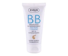 Ziaja BB Kreminis Oily and Mixed Skin BB Kreminis moterims, 50 ml