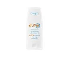 Ziaja Sun Kremas veidui su antioksidantu SPF 50+ ir vitaminu C, 50 ml