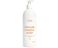 Ziaja kreminis intymus gelis su askorbo rūgštimi nuo dirginimo (Intimate Creamy Wash) 500 ml