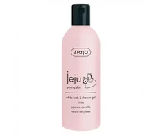 Ziaja Jeju Baltas Shower &amp; Bath Gel (Baltas Bath &amp; Dušo želė) 300 ml