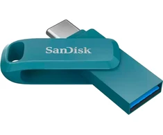 USB laikmena Sandisk Ultra Dual Drive Go 128 GB, mėlyna