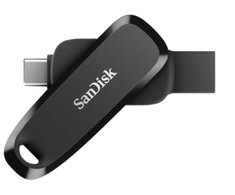 SanDisk Phone Drive USB Type-C/USB Type-A įrenginiai, 100MB/s, 128GB - Juodas Color, EAN: 619659206246