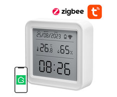 Zigbee Gosund ST17 LCD išmanusis temperatūros ir drėgmės jutiklis Tuya