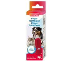 Beaphar BEAPHAR FINGER TOOTHBRUSH SZCZOTECZKA NAPARSTKOWA 2vnt.