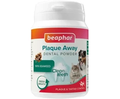 Dantų valymo milteliai - Beaphar Plaque Away Dental Powder Dog &amp; Cat 80g