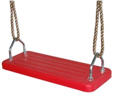 4IQ Guminės sūpynės (maks. apkrova 70 kg), raudonos