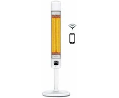 4IQ Infraraudonųjų spindulių šildytuvas “Mila-WiFi” 2500W, baltas