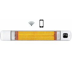 4IQ Infraraudonųjų spindulių šildytuvas “Tora - WiFi” 2500W, baltas