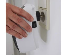 4IQ Keraminis kištukinis šildytuvas 400W, baltas