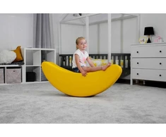 4IQ Minkštas supamasis žaislas "Bananas", geltonas