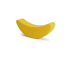 4IQ Minkštas supamasis žaislas "Bananas", geltonas