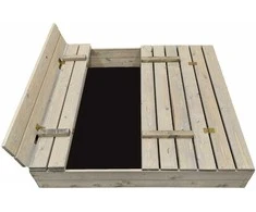 4IQ Smėlio dėžė Bonus Orbis, 160x160cm, su patiesalu, pilka