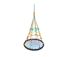 Sūpynės 4IQ Gandro lizdas su laipyne, 100 cm skersmens