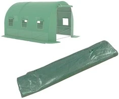 Armuota šiltnamio plėvelė, 3x2 m, žalia