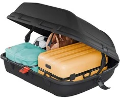 Automobilio stogo bagažinė, 270 l, vienpusė