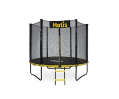Batutas HATIS 2,44 m. su apsauginiu tinklu ir laipteliais