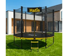 Batutas HATIS 3,66 m. su apsauginiu tinklu ir laipteliais