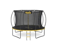 Batutas HATIS 3,66 m. su vidiniu apsauginiu tinklu ir laipteliais