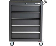 Dirbtuvių vežimėlis "Probuilder“, 5 stalčiai