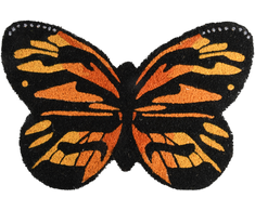 Durų kilimėlis "Drugelis", 59,3 x 39.1 x 2,1 cm