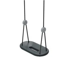 Ergonominės pakabinamos sūpynės, antracito