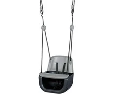 Ergonominės vaikiškos sūpynės 3in1, antracito