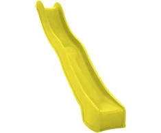 Geltona čiuožykla 300 cm