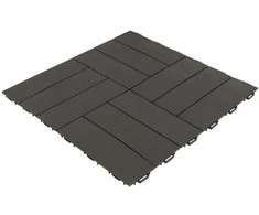 Lauko grindų danga, 56.3 x 56.3 x 1.3 cm, ruda