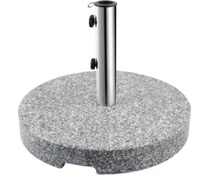 Lauko skėčio pagrindas, ⌀ 50 cm, 40 kg, pilkas