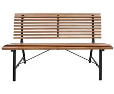 Lauko suolas, 130 x 65 x 81 cm