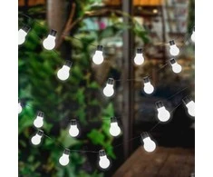 LED lempučių girlianda su saulės baterija, 2 m
