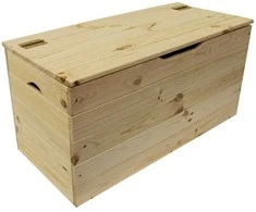 Medinė daiktadėžė 75 x 33 x 35,5 cm, natūrali