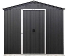Metalinis sandėliukas HATIS, 3,82 m2, antracito