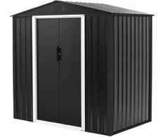 Metalinis sandėliukas HATIS, 4,61 m2, antracito