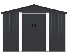 Metalinis sandėliukas HATIS, 4,61 m2, antracito