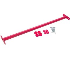 Metalinis skersinis 125 cm, rožinis